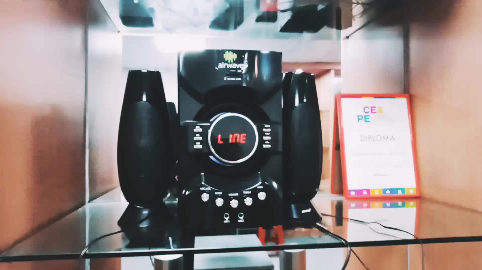 2018 Active Computer Speaker 2.1 Multimedia Speaker With Stereo System