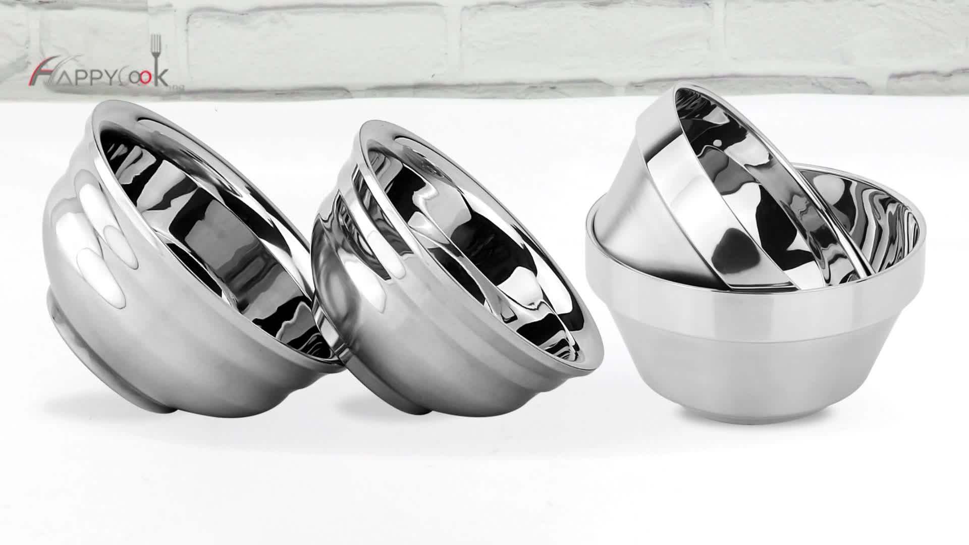 Trend Products Stainless Steel Snack Bowl Small Metal Lunch Bowl Noodle