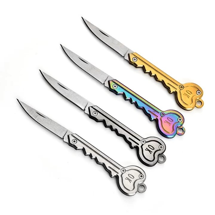 Wy006 Selfdefense Gadgets Keychain Pocket Knife Keyring Key Chain