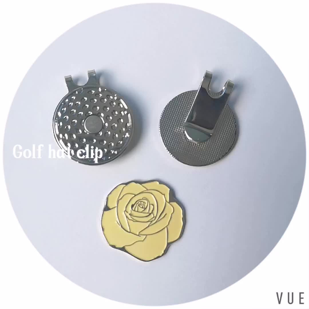 Custom Hat Clip Golf Hat Clips With Ball Marker Buy Golf Hat