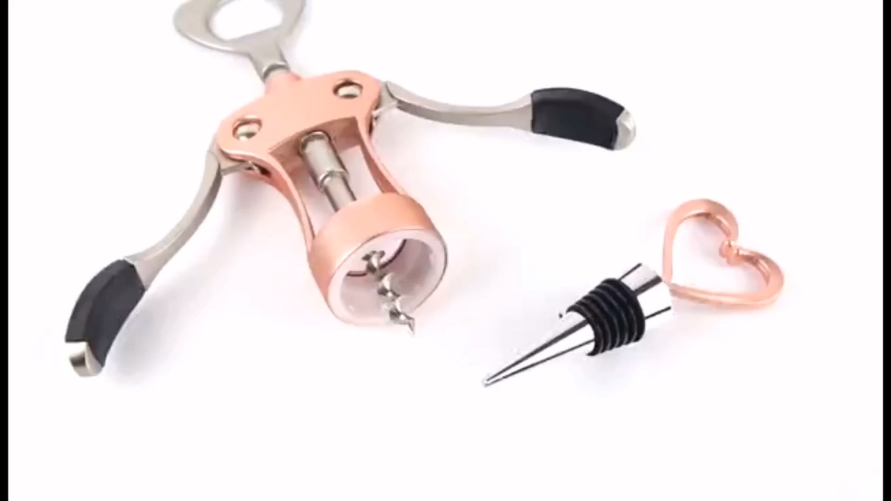 Antique Air Plane Airplane Shape Metal Wine Beer Bottle Opener And