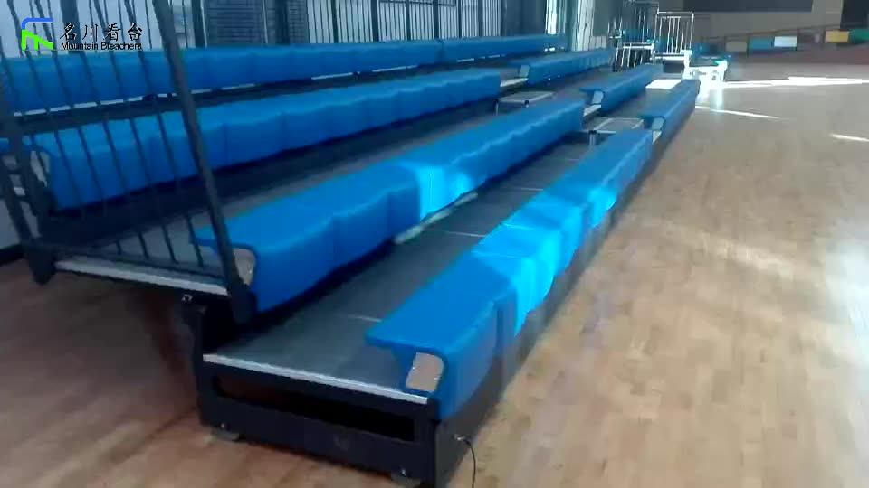 Retractable Seating Bleachers System Football Grandstand Steel