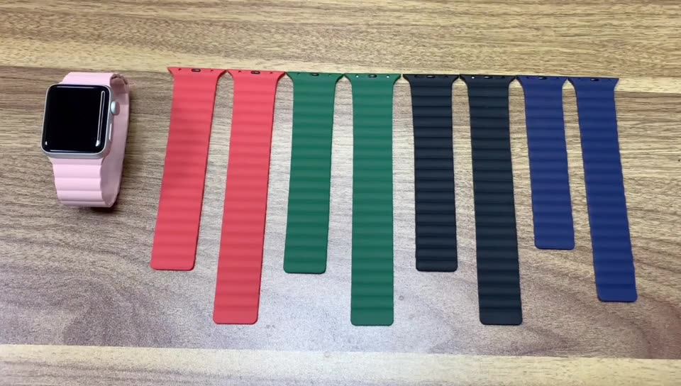 Band For Apple Watch Silicone Replacement Strap Adjustable