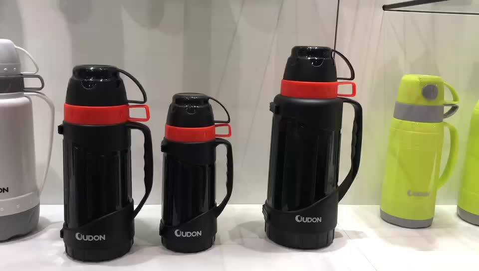 1l 1.8l Plastic Glass Thermos Vacuum Flask Buy High Quality Plastic