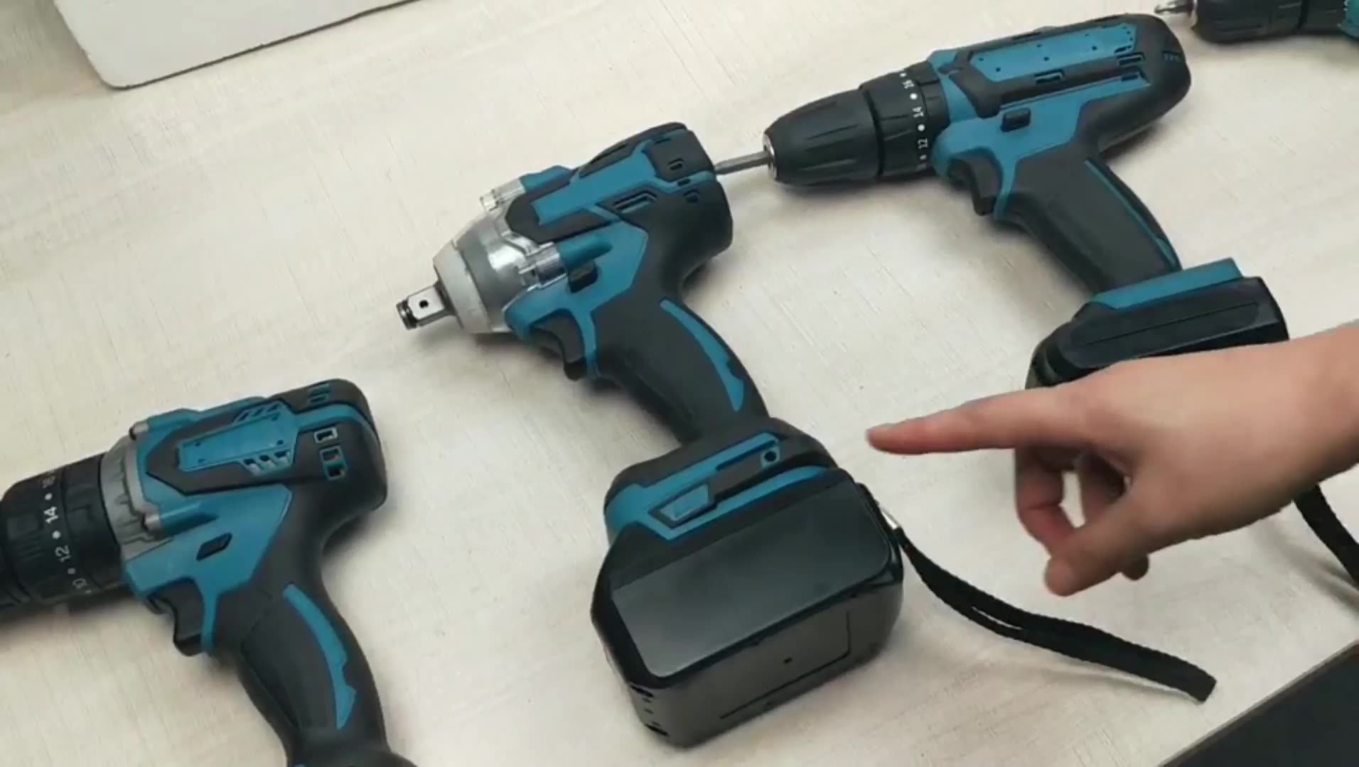 MASAKI China Factory Hot Sale 21V Lithium Drill Set Cordless Power