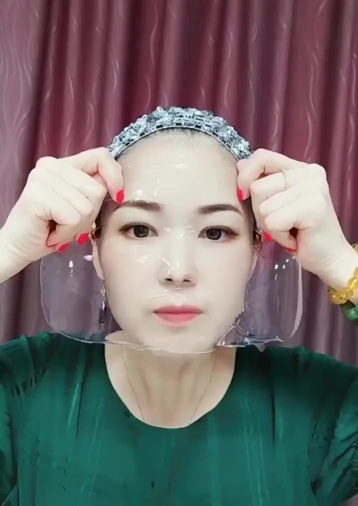 Oem Korean Collagen Rubber Crystal Clear Jelly Seaweed Gel Face Facial