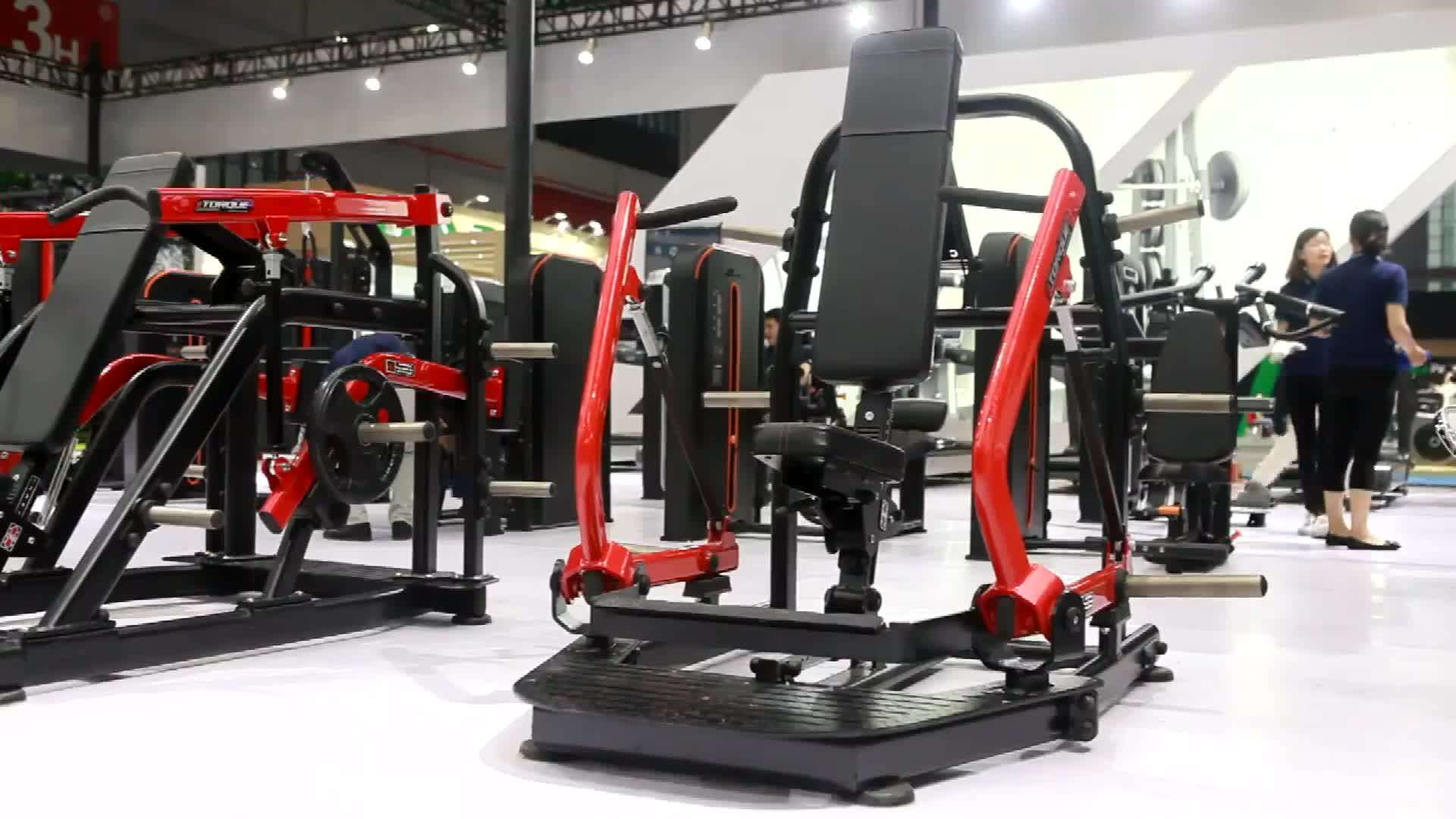 Commercial Sitting Chest Press Body Building Equipment Free Weight