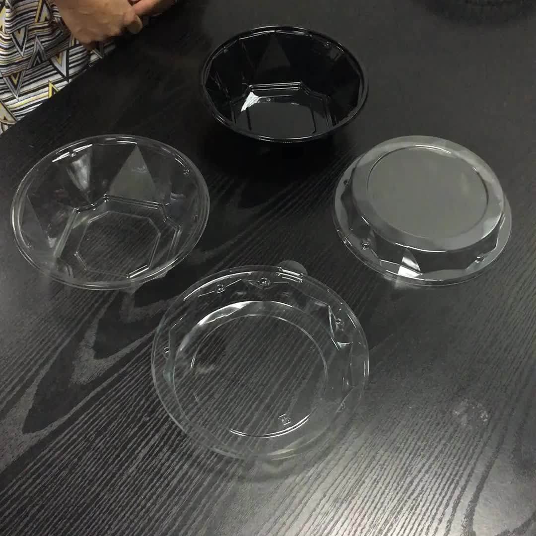 Fruit Storage 6 Compartment Plastic Food Tray With Lid Buy Fruit