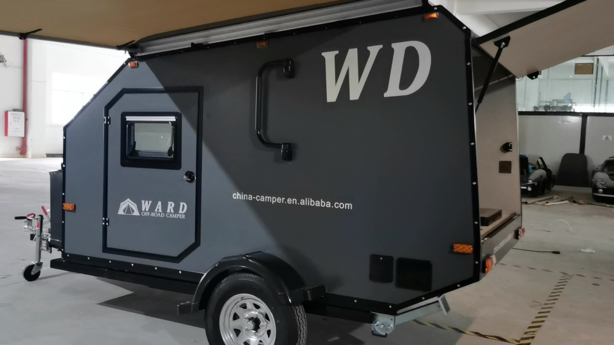 Прицеп Opus Camper чёрный