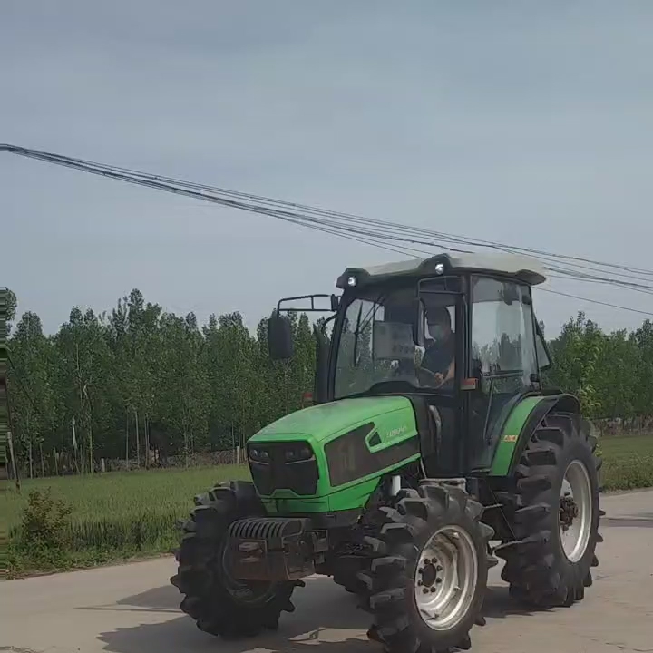 Used Farm Wheel Tractors Tractor Agricultural Equipment Machinery Compact Tractor Kubata Isuk