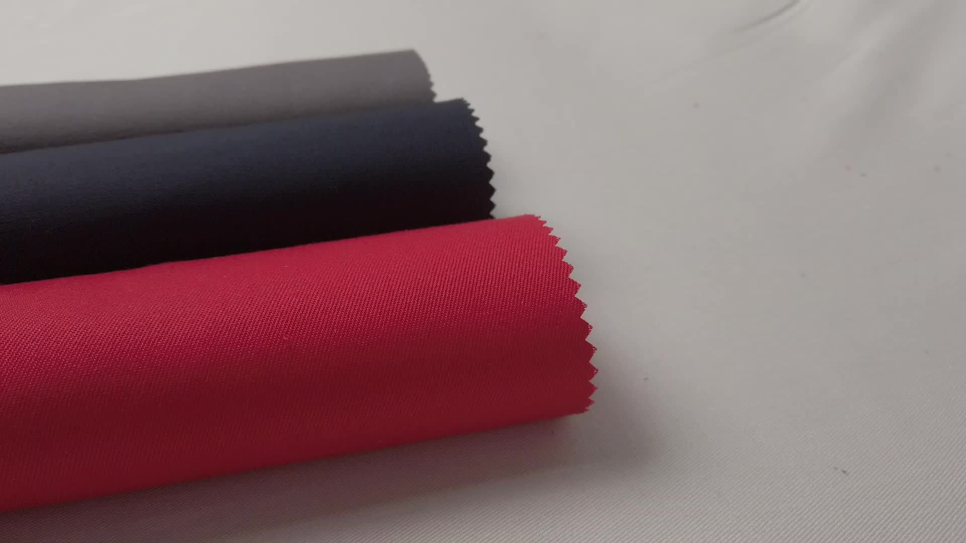 100 Cotton 320gsm Fr Sateen Fabric With Antistatic And Owr Treatment