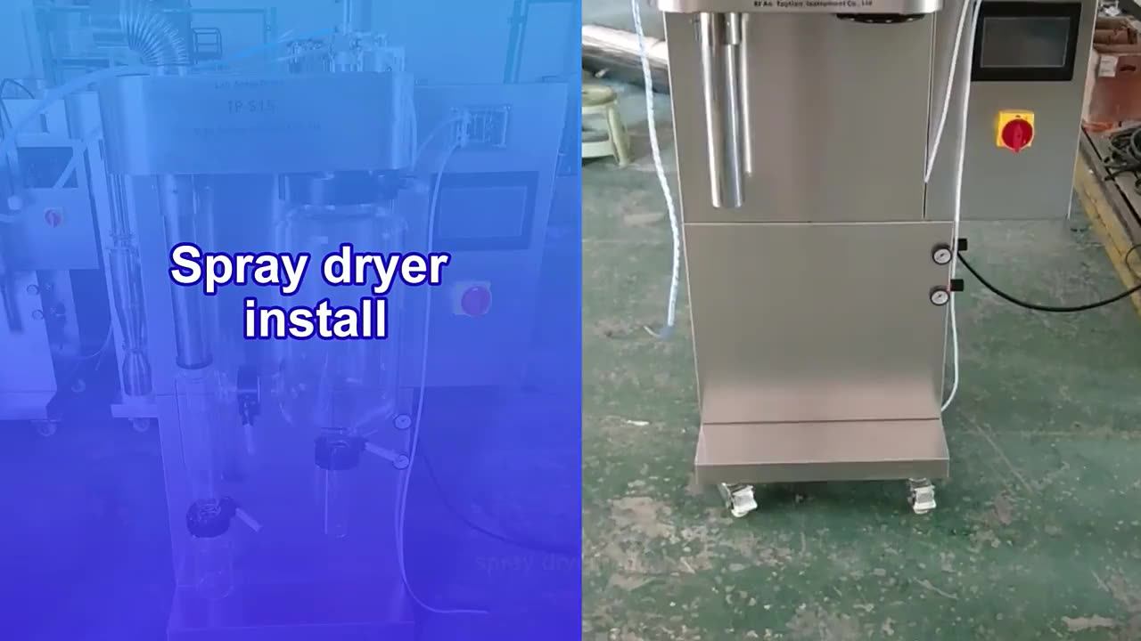 Spirulina Microalgae Centrifugal Spray Dryer Blood Spraying Machine For