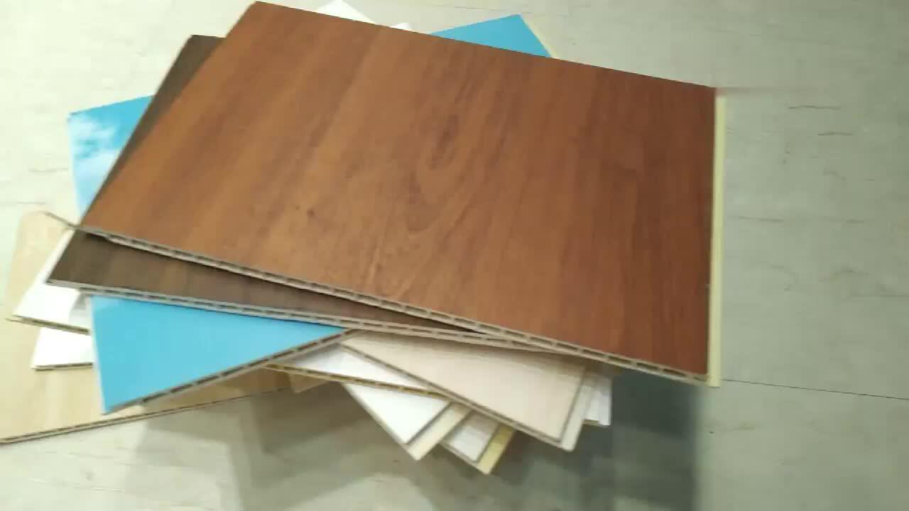 300mm Easy Installation Home Interior Plastic Wall Paneling For Walls
