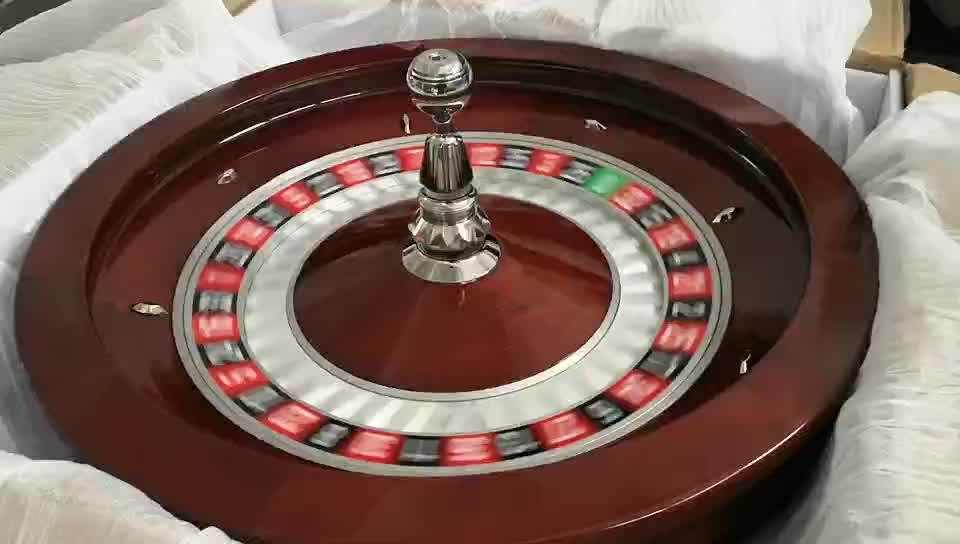 32'' Professional Casino Roulette Accessories Wood Roulette Wheel Buy