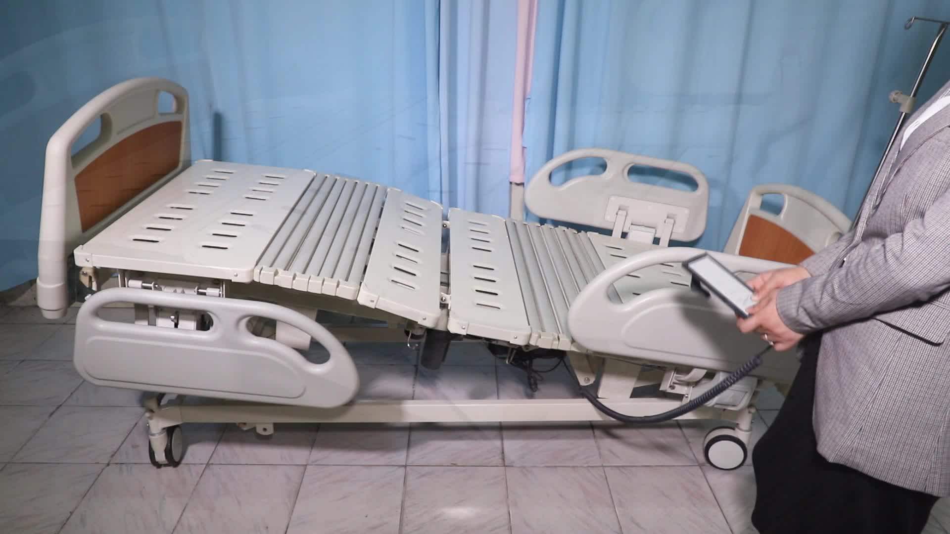 Cyb200 Adjustable Automatic 5 Function Electric Hospital Patient Bed