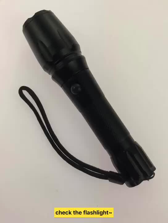 High Power Ultra Brightness High Lumen Rechargeable Flashlight,10w