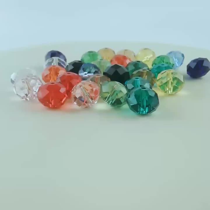 Inexpensive 2mm Water Pink Decoration Lampwork Crystal Beads Crystal Beads For Jewelry Making