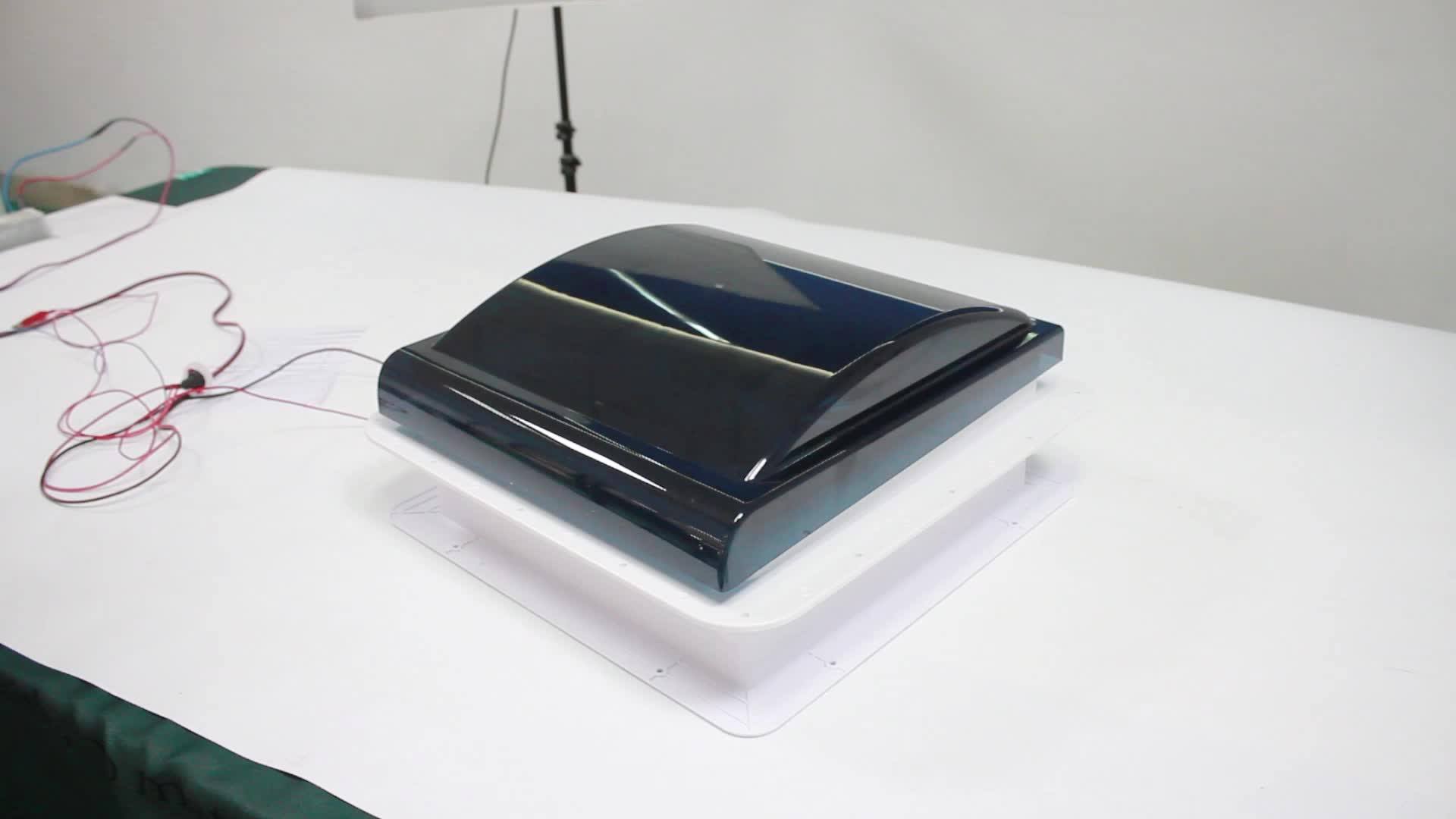 { Tytxrv } Rv Parts 14'' 420mm Dc 12vdc Manual Control Rv Roof Vent Fan