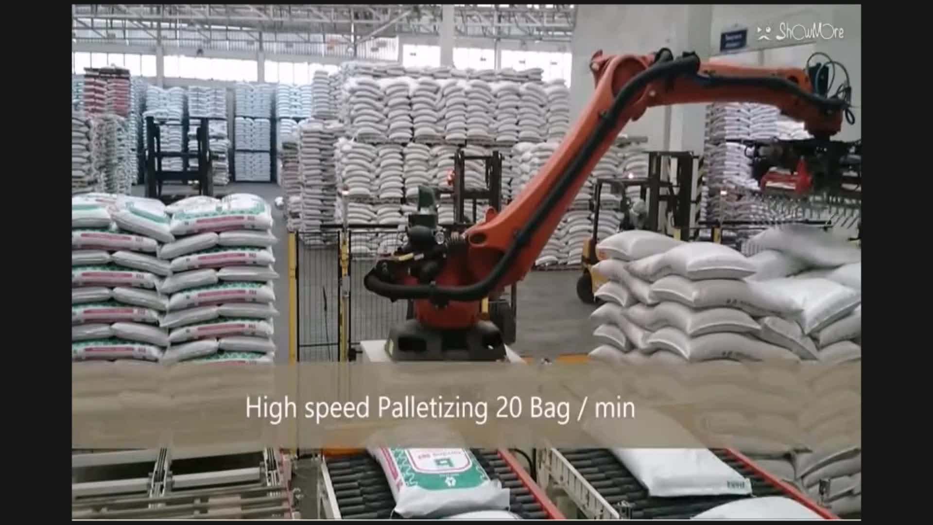 KUKA Robot KR 240 R3330 Palletizer for Automatic Palletizing Robot Axis  Industrial Robot With Gripper