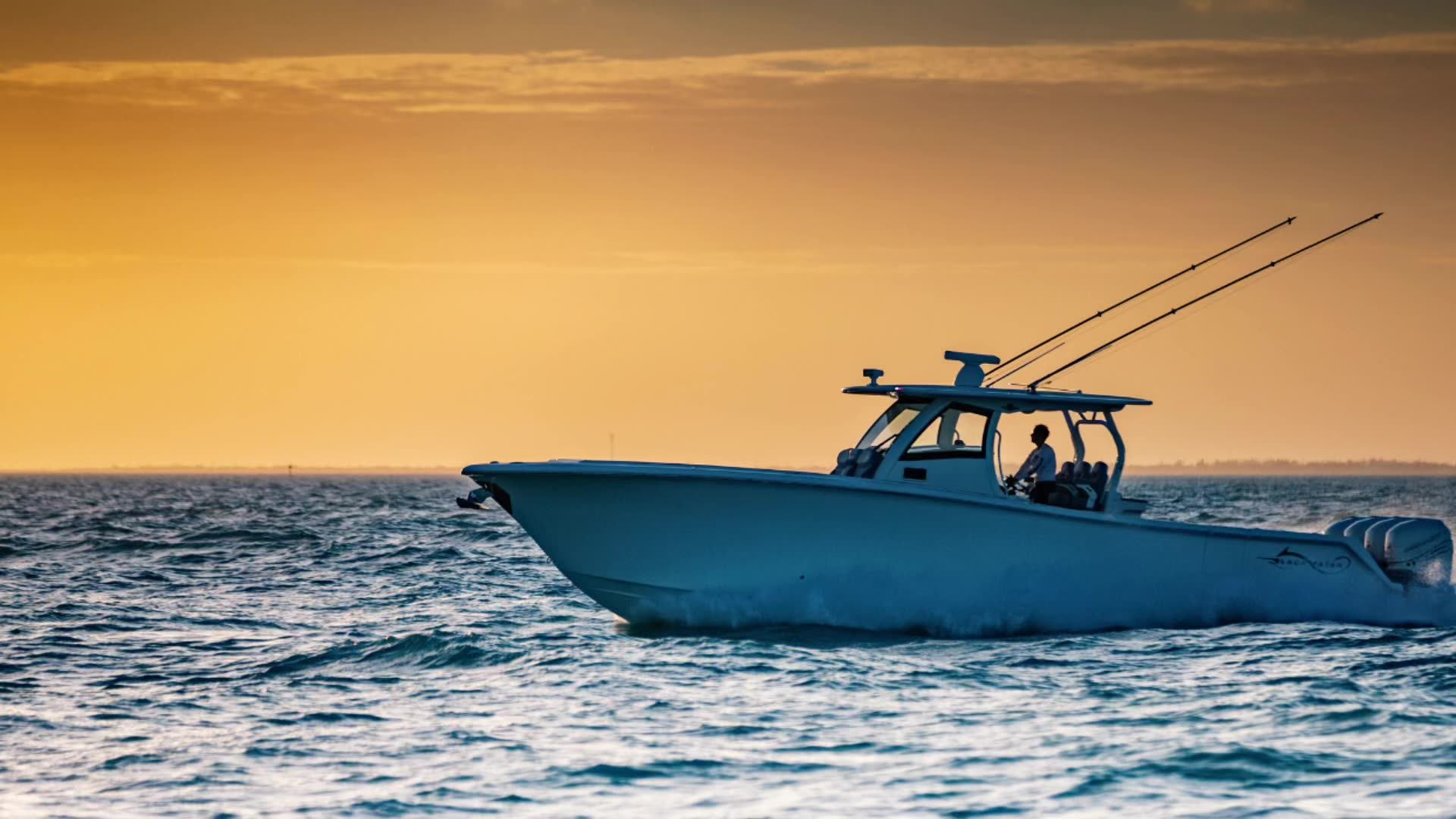 Offshore Fishing Boat With Bathroom Enclosed Cabin Aluminium Luxury 8