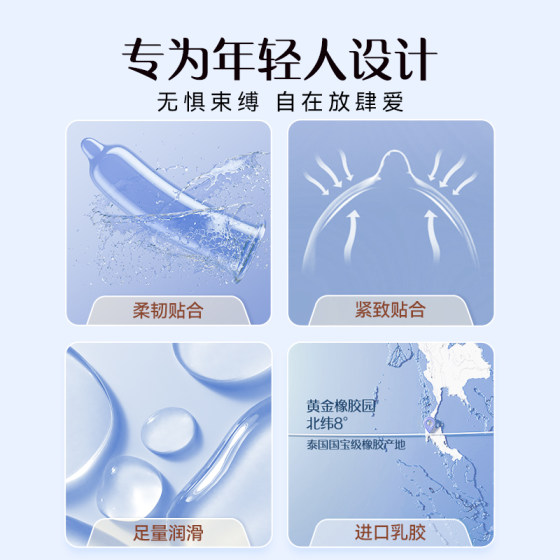 杰士邦避孕套敢做敢爱超薄安全套成人情趣用品性用品夫妻计生