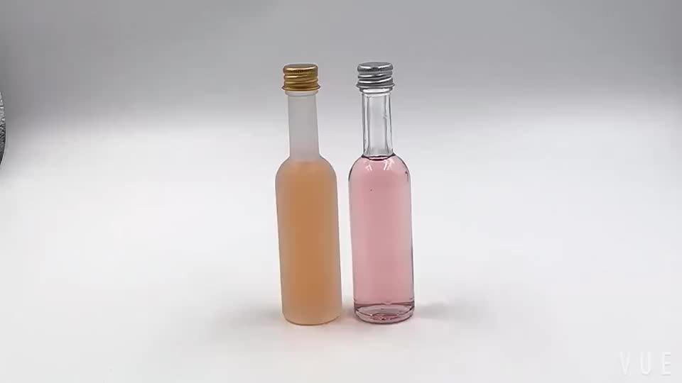 Miniature Bottles 50ml Mini Liquor Bottles For Airplane Travel For
