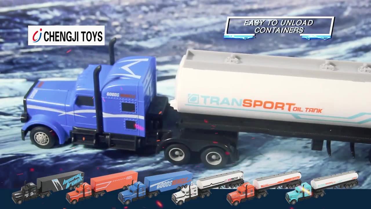 Wholesale Rc Truck Trailer Remote Control Countainer Toy Heavy Truck