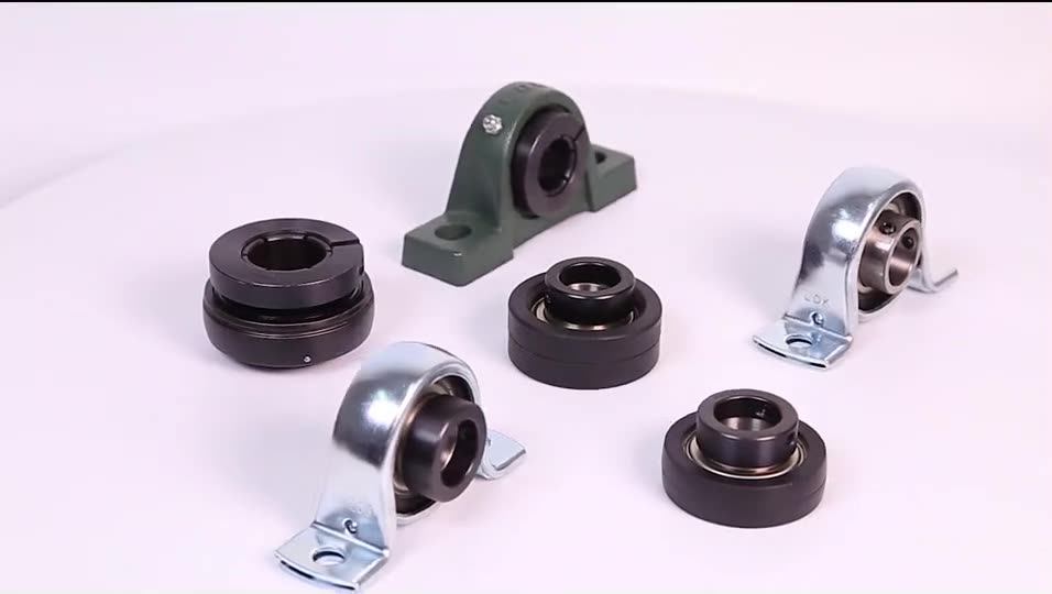 LDK Press Steel Oval Two Bolt Bearing Unit Pfl 204 Housing, View