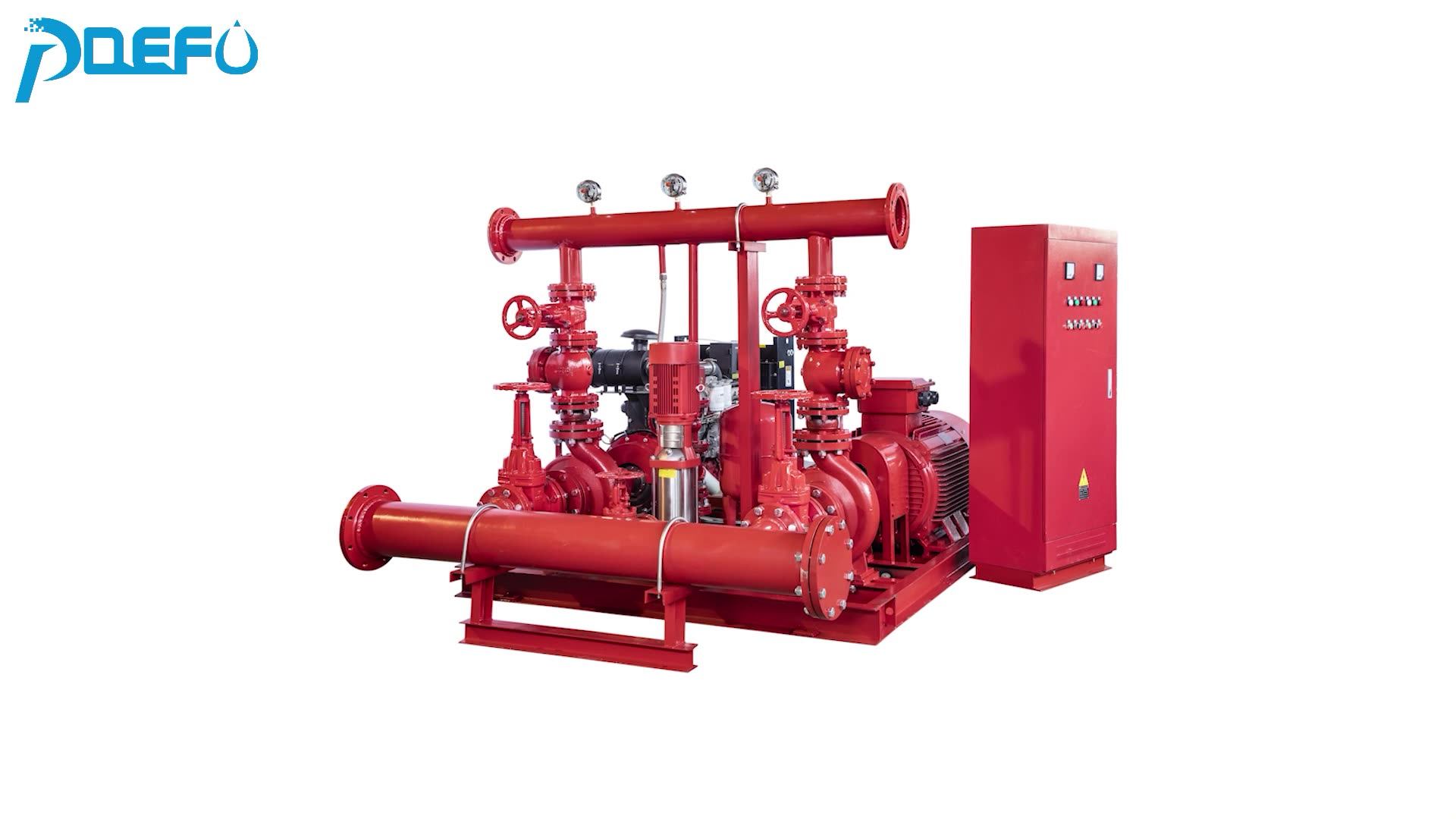 Defu Diesel/electrical/jockey Pump Set Fire Fighting Pump Fire Water
