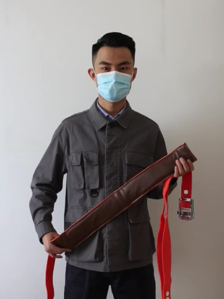 Special electrician safety belt Single waist single insurance climbing rod around the rod with aerial work insurance rope widened waist protection National standard