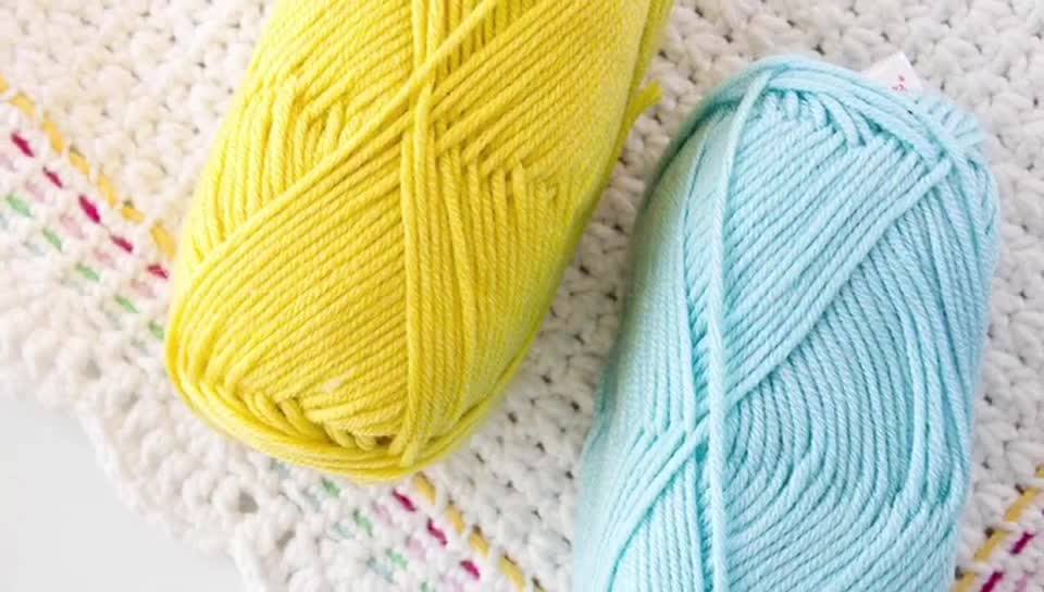 Wholesale Acrylic Knitting Merino Wool Acrylic Blend Yarn Crochet Yarn