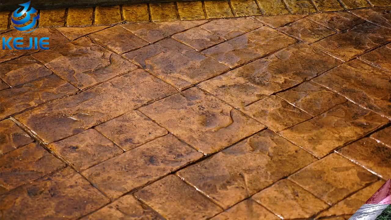 Polyurethane Material Stamped Concrete Wall Tool Stamping Molds For