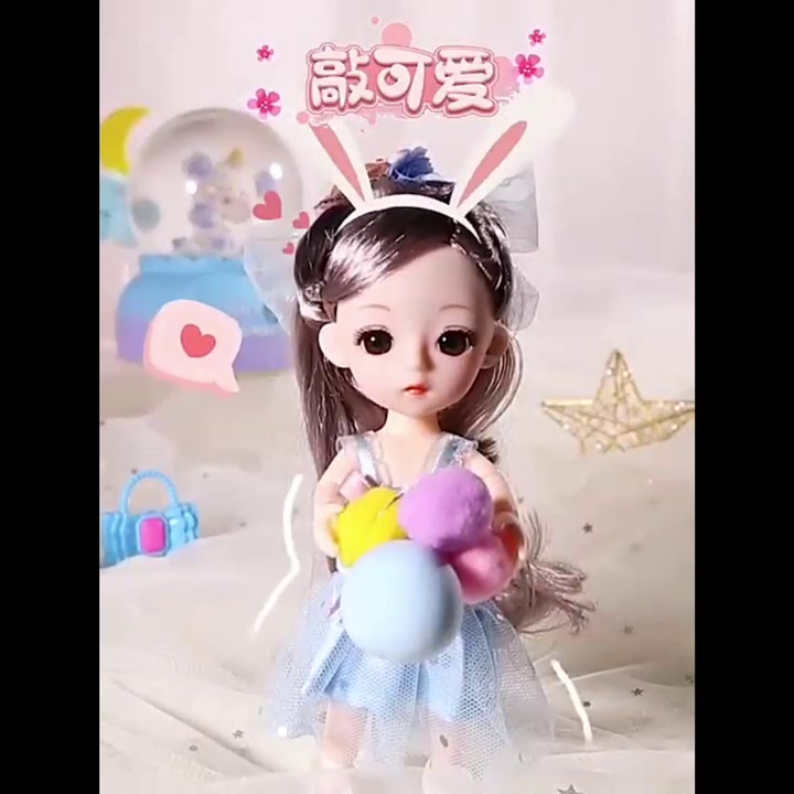 Đồng hồ búp bê Barbie đồ chơi cô gái mô phỏng công chúa dễ thương hộp quà quá khổ set quà sinh nhật cho trẻ em búp bê cổ trang búp bê 