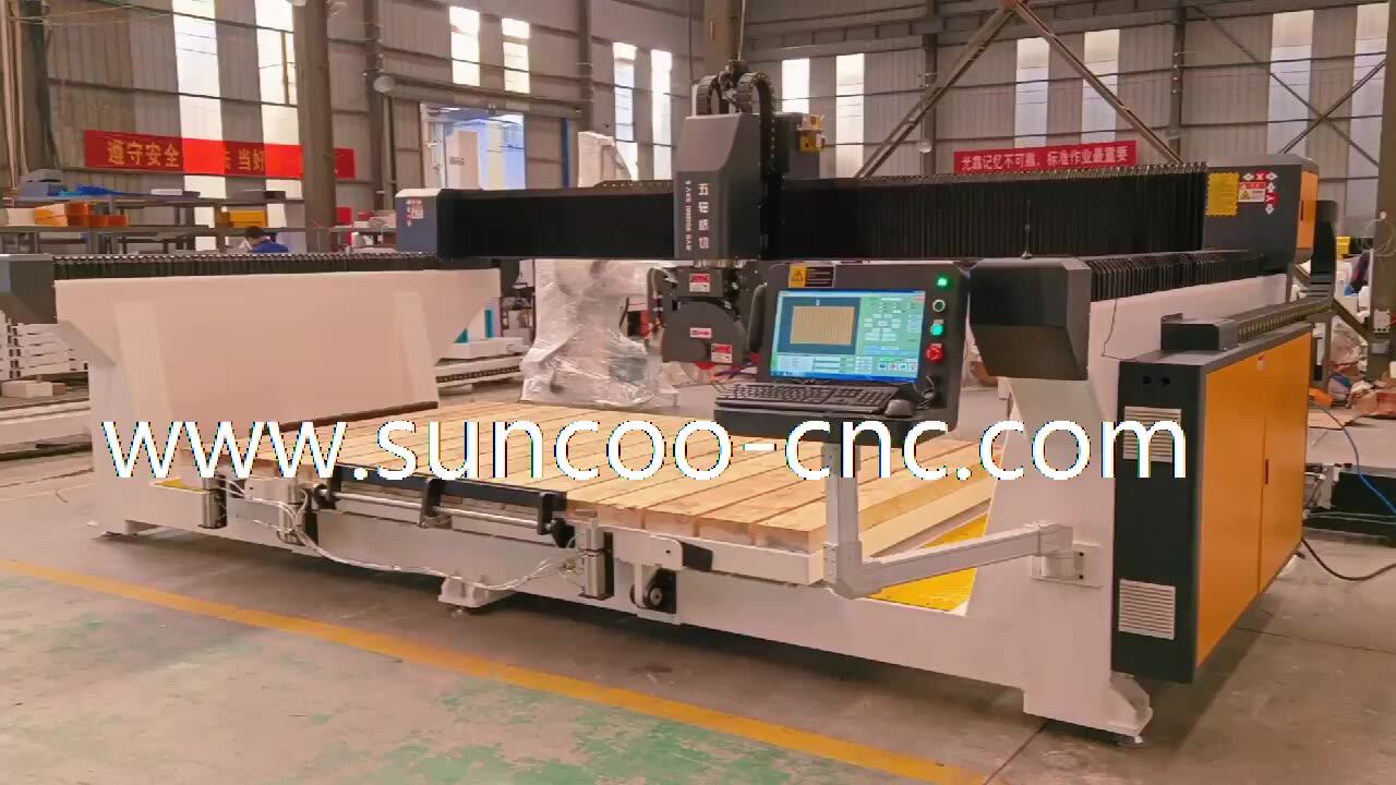 45 Miter Cutting Bridge Saw Machine Preferable For Counter Top 5 Axes