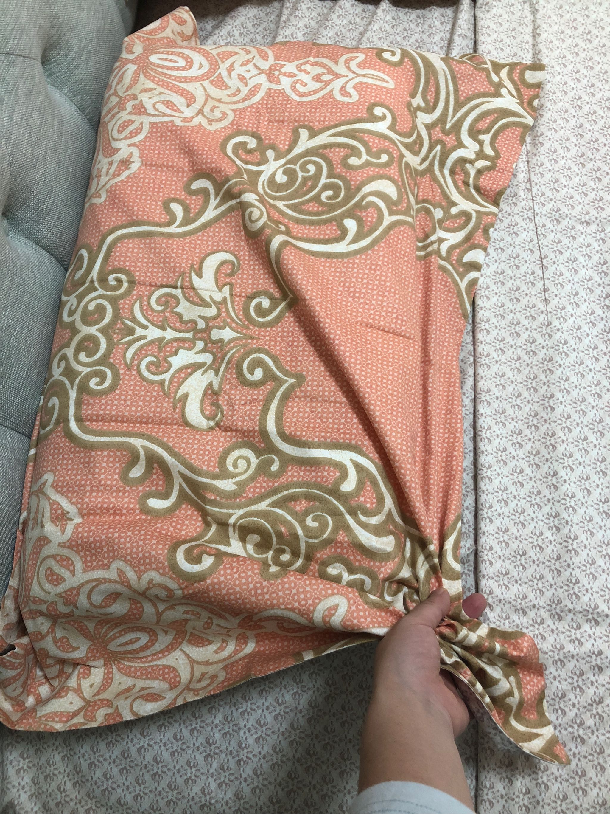 水星家纺全棉斜纹印花四件套