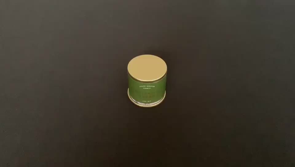 Wholesale 3 Oz Tin Custom Empty Small Metal White Candle Tins Jar Soy