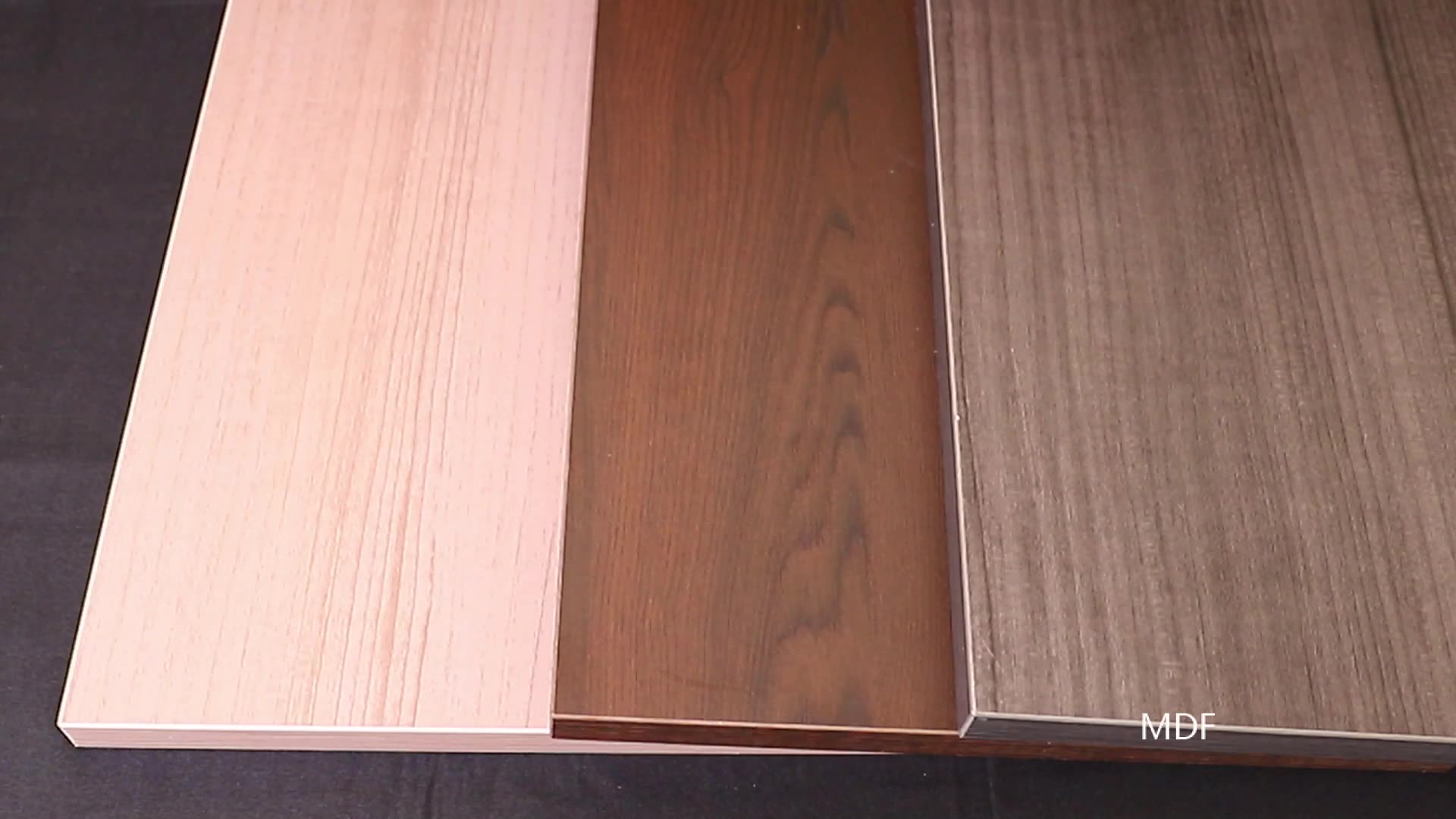Stable Quality Wood Texture Wood Timber Mdf High Gloss Finish For Hotel
