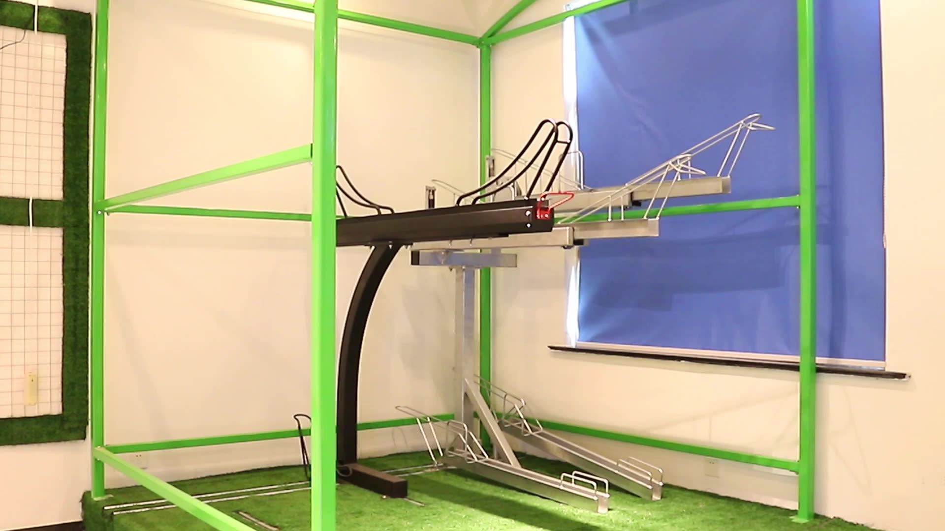 Steel Garage Double Decker Bike Racks/two Tier Bicycle Rack Buy