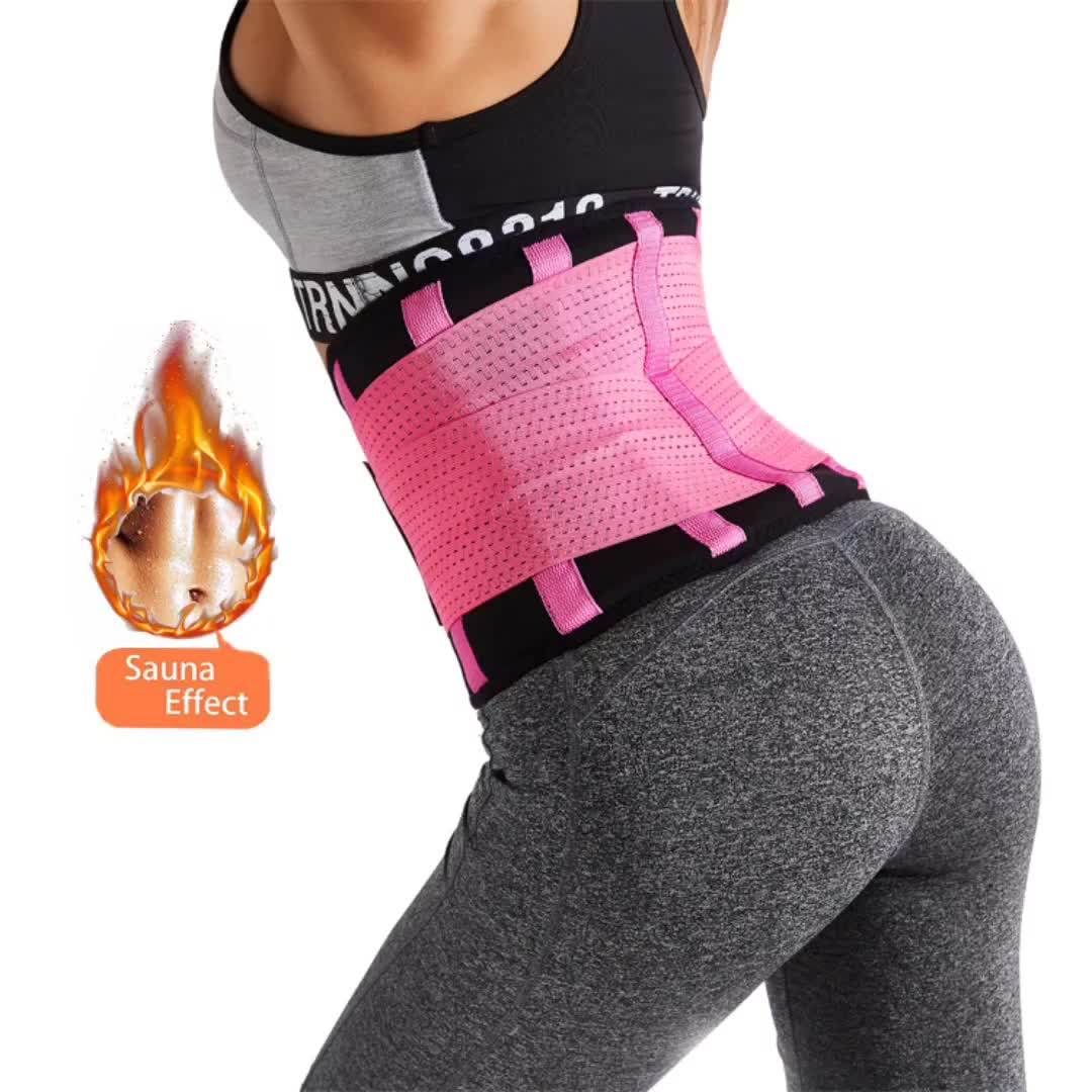 Wholesale Sweat Belt Waist Trimmer Slimming Tummy Band Weight Loss