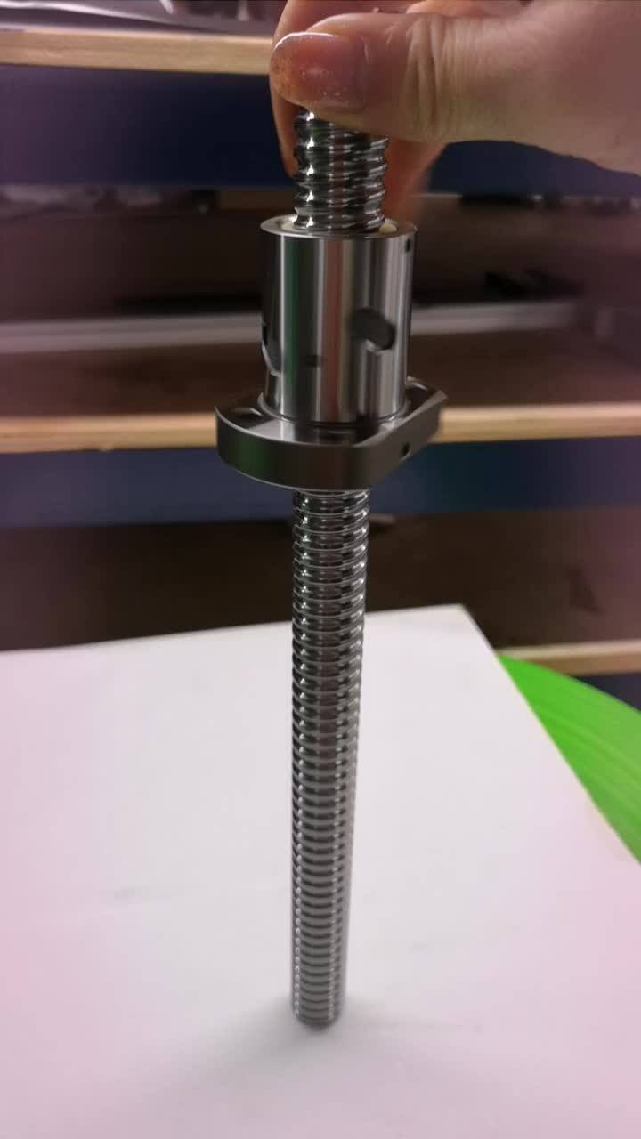 Motorized Ball Screw Tbi Linear Motion Bearings 10mm Pitch High Speed