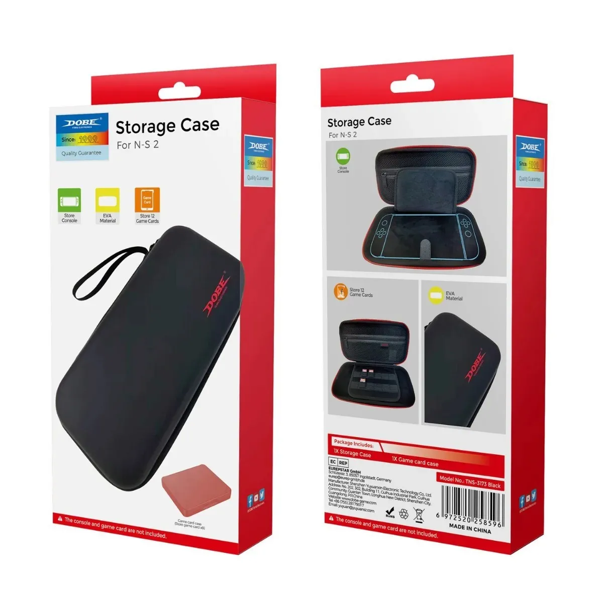 Switch2 game console storage bag Switch2 console portable zipper protection bag TNS-3173