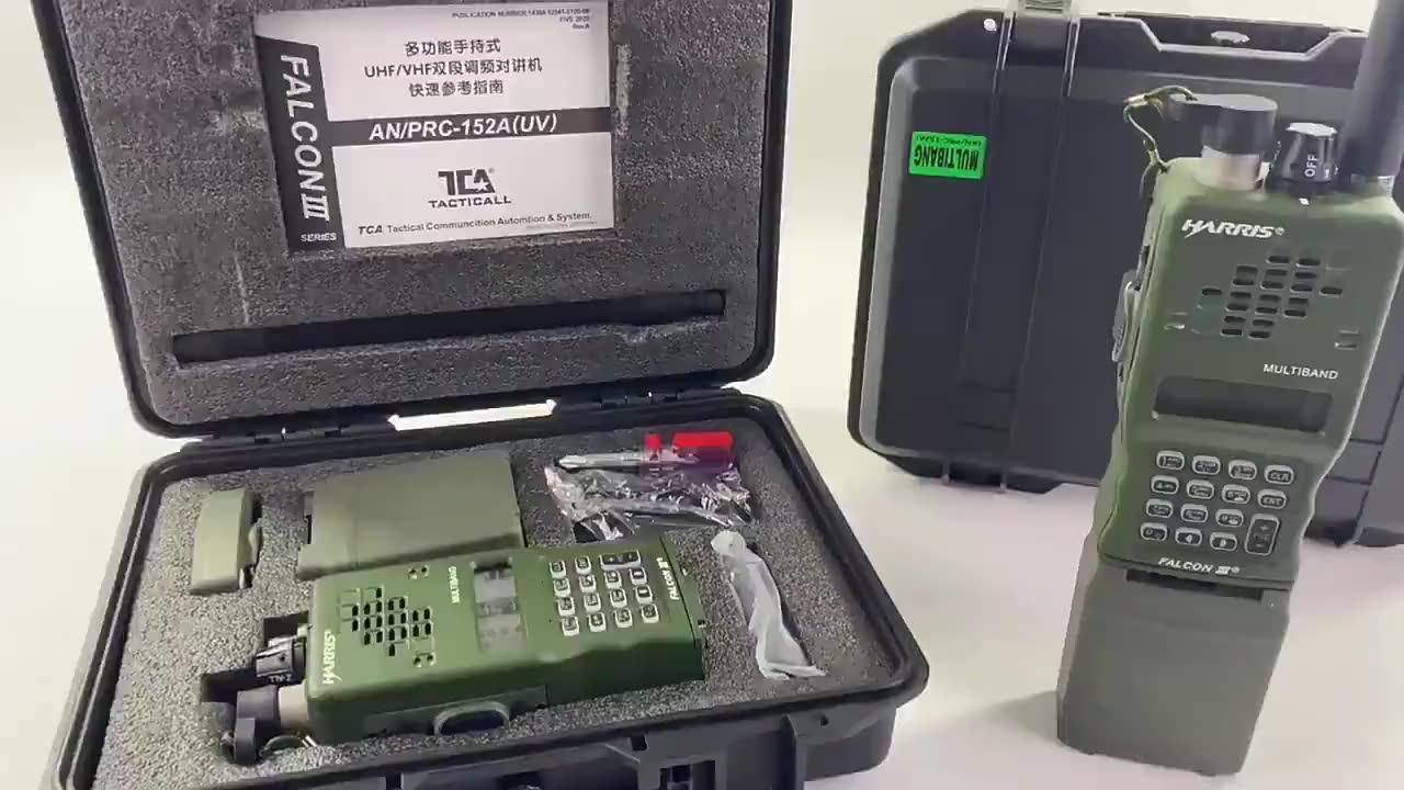 AN/PRC一152（UV) AN/PRC-152A(UV) 長距離音声暗号化vhfuhfハンティング双方向ラジオ