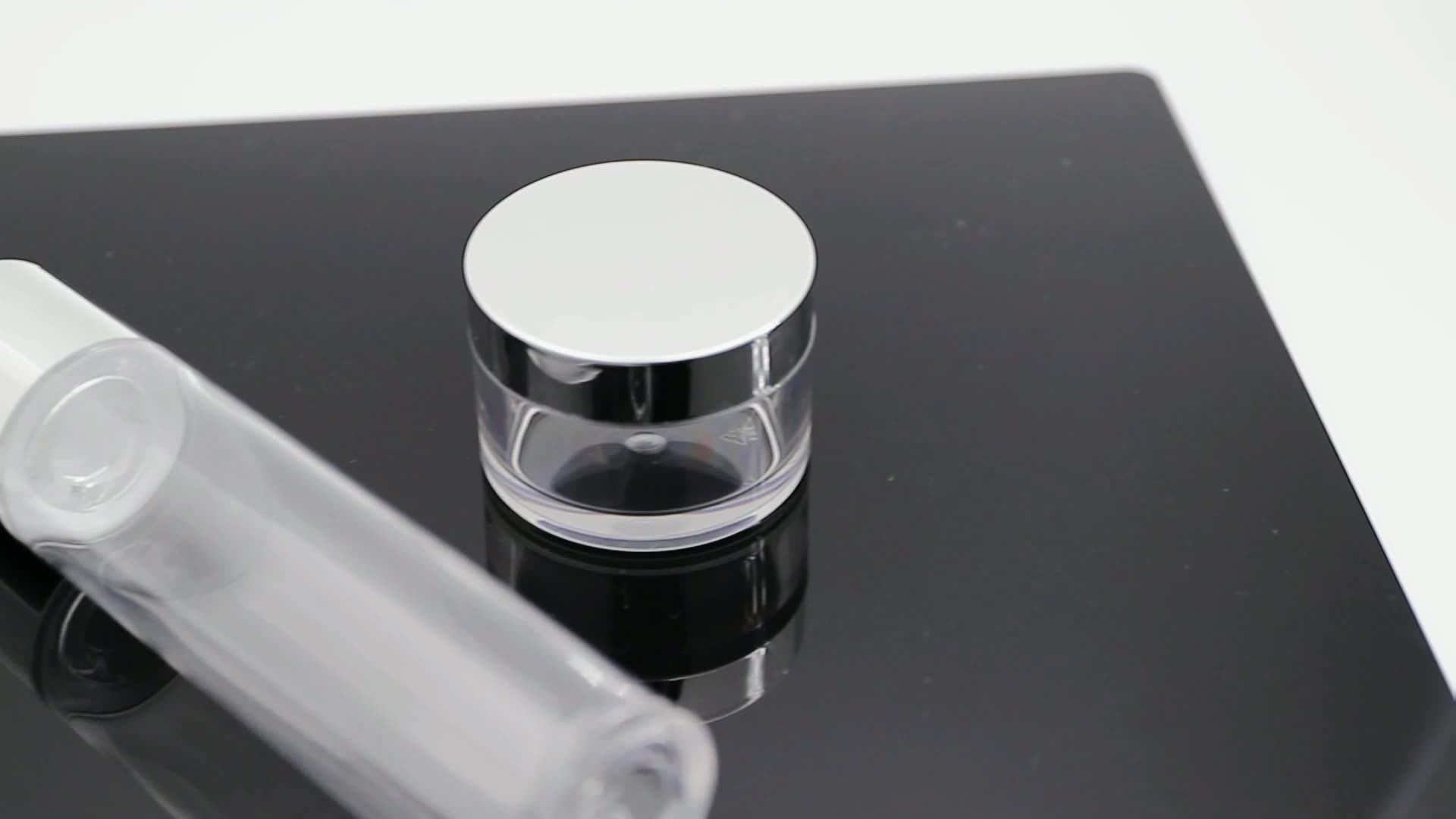 Empty Clear Luxury Body Butter Jar Plastic Petg Cosmetic Jars With Lids