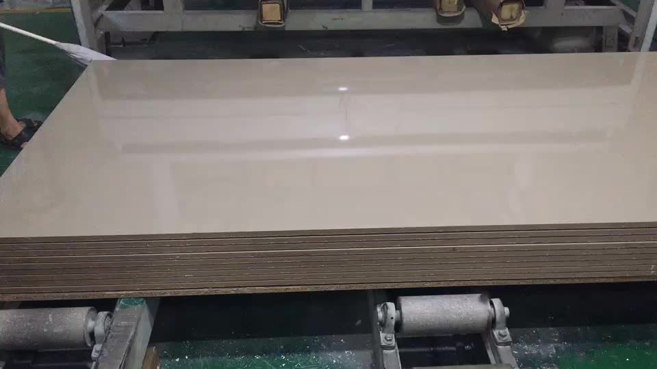 18mm Furniture Use High Gloss Laminated Mdf Board Buy High Gloss Mdf