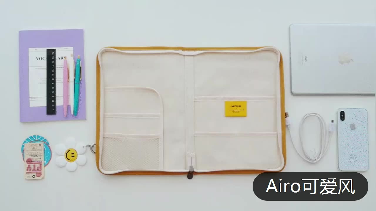 这个包真能装下iPad Pro+笔记该+A4文件还防水。韩国品牌偷偷卷疯了？