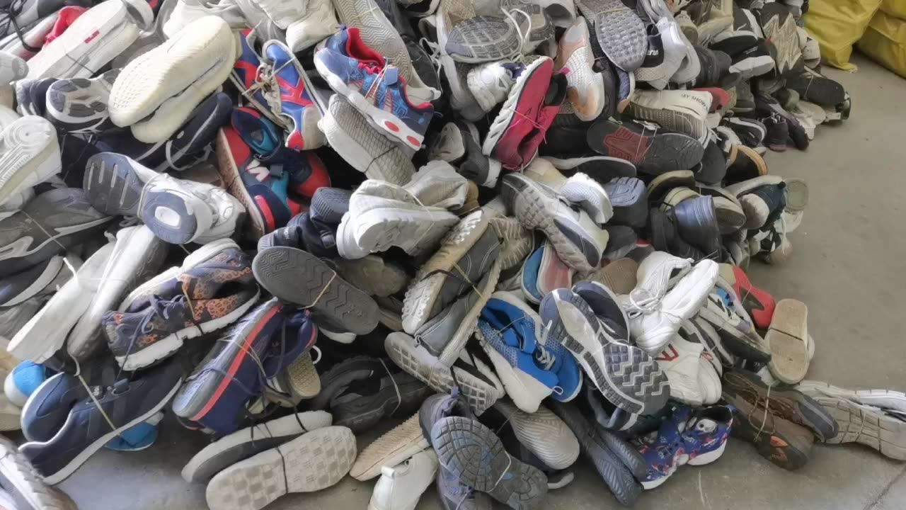 25 50 Kg Woman Second Hand Shoes Used Sandals Slippers For Women And