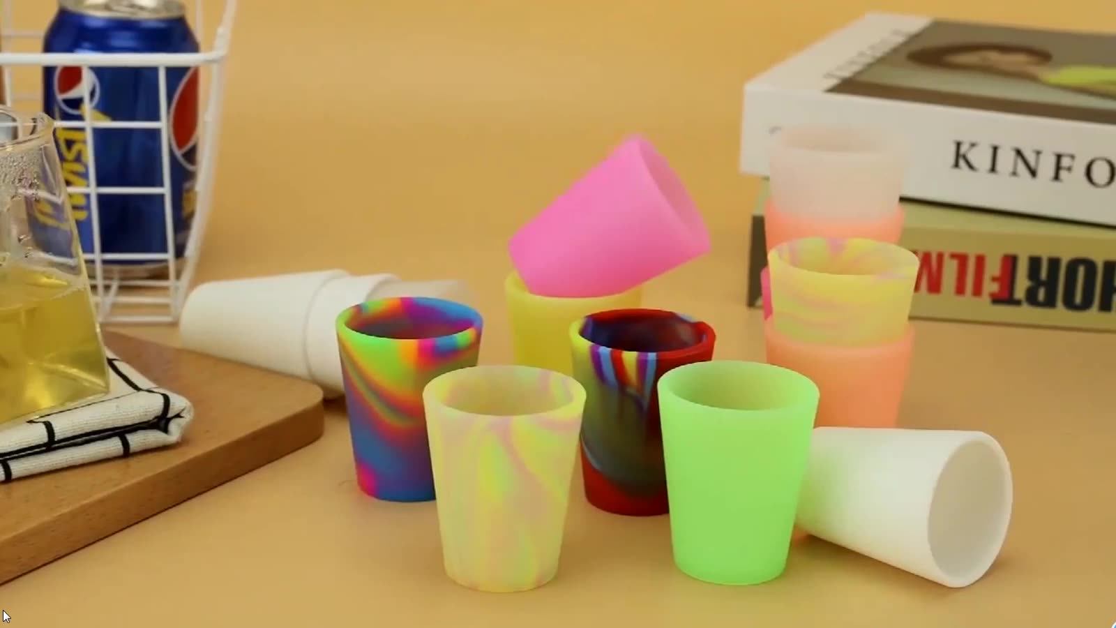 Custom Logo Silicone Cup Pvc Silicone Shot Glass Buy Silicone Shot