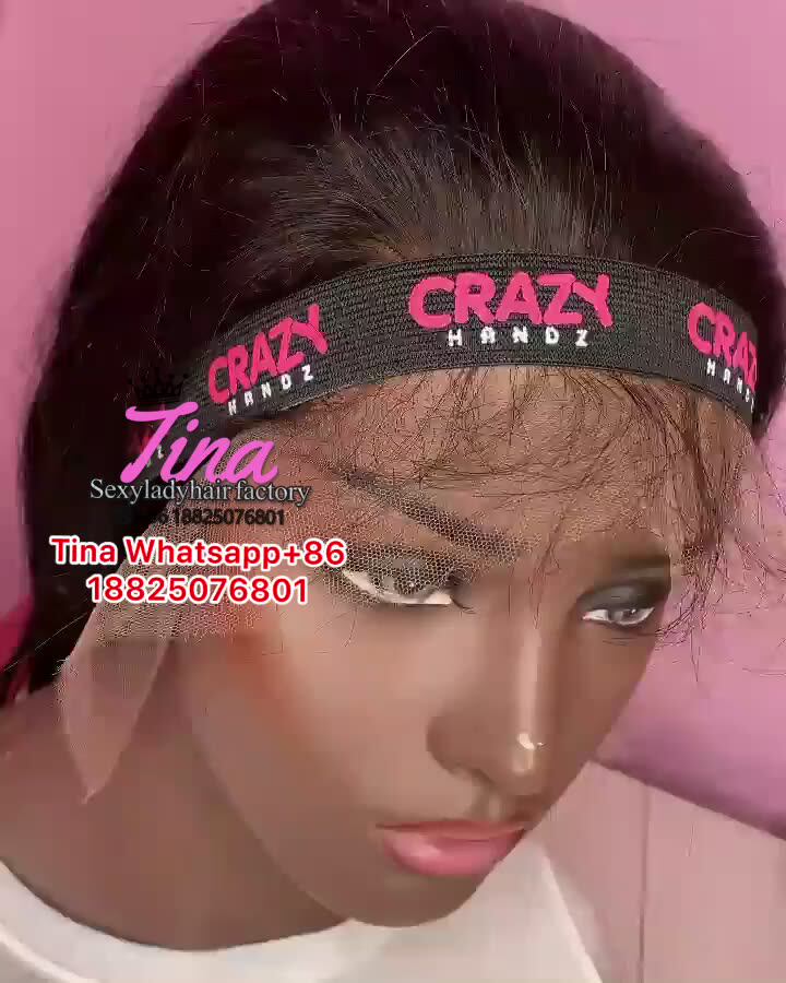 Best Selling Customize Elastic Band With Velcro For Wig Lace Elastic