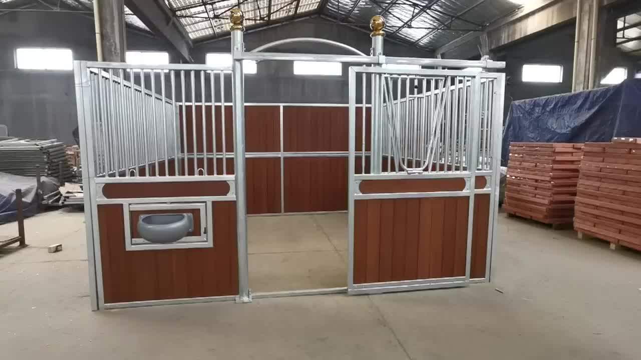 Indoor Safety HDG Horse Stables Luxury Designed Horse Stalls, View