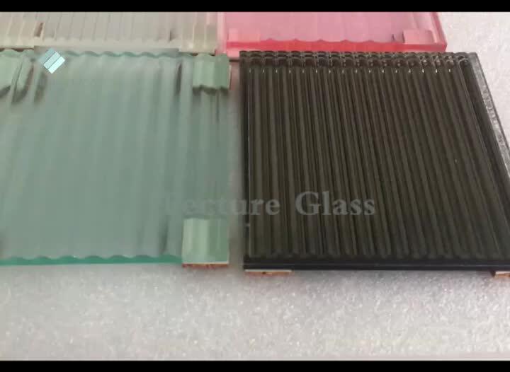 Tecture Tempered Colored Fluted Glass Ribbed Glass Panels For Bathroom Design Buy Tempered